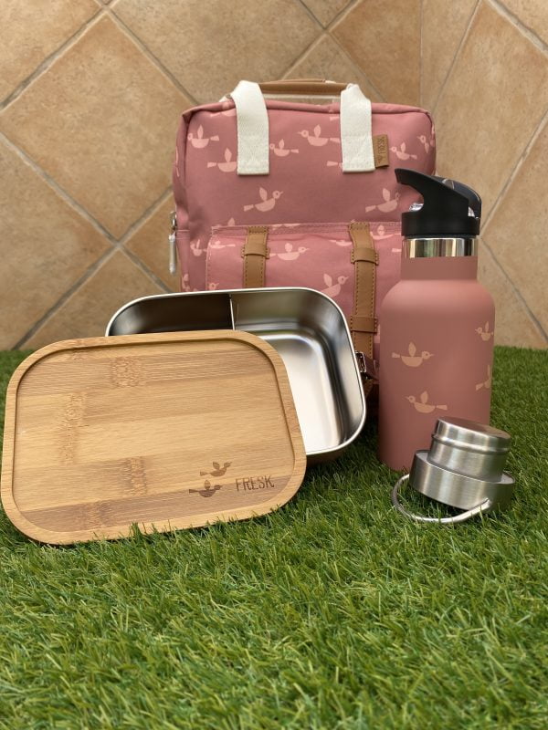 crianzactiva-pack-mochila-botella-merendera-fresk-pajaritos