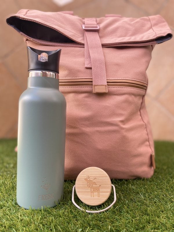 crianzactiva-pack-rosa-mochila-botrella-fresk