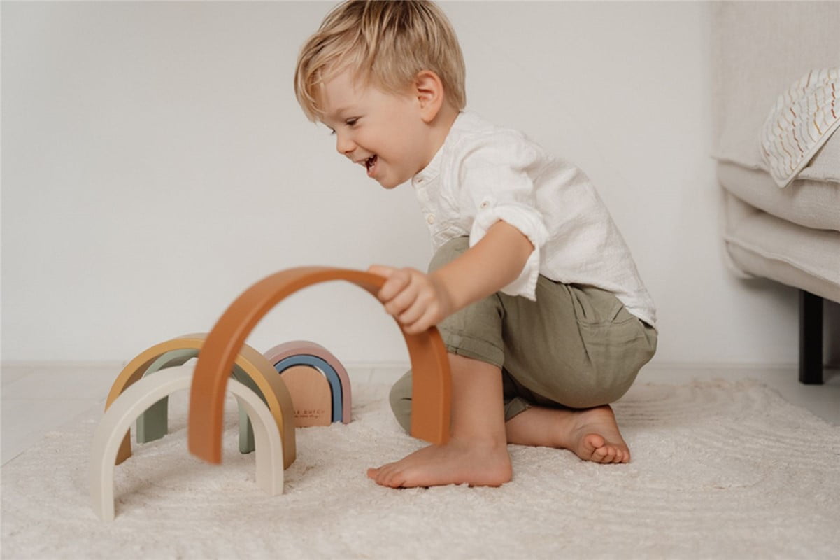 Encajable Montessori Familia Oca de madera Little Dutch - Crianz.a.ctiva