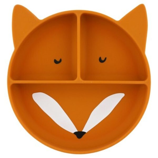 plato silicona fox - Plato con ventosa Fox Trixie