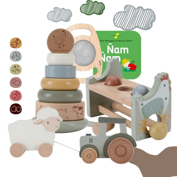 Packs educativo granja - Pack juguetes educativos 9-12 Meses