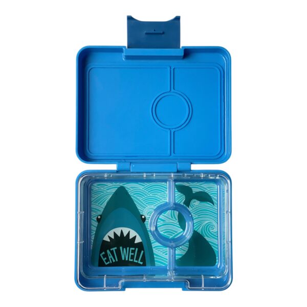 Fiambrera Yumbox Snack 3C Surf Blue + Shark