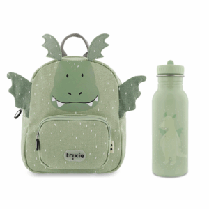 Pack Mochila grande y Botella Dragon Trixie